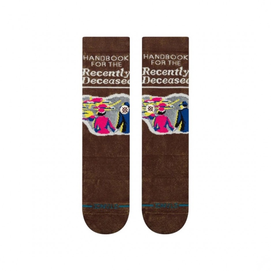 STANCE RECENTLY DECEASED CREW A555D24REC-BRN Brown