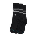 Socks Black - Stance Vital 3 Pack Image 0