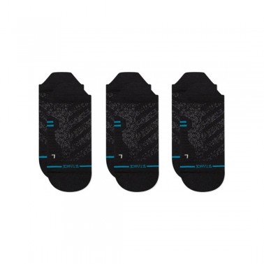 STANCE RUN LIGHT TAB 3 PACK A248A23FLX-BLK Black