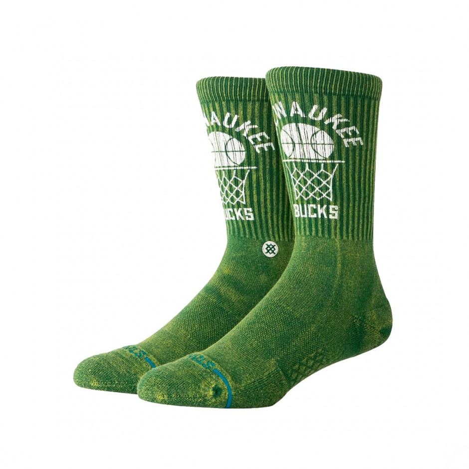Κάλτσες Πράσινες - Stance NBA Vintage Milwaukee Bucks