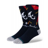 Κάλτσες STANCE MLB AT LANDMARK Πολύχρωμο A558A22ATL-NVY  Εικόνα 
