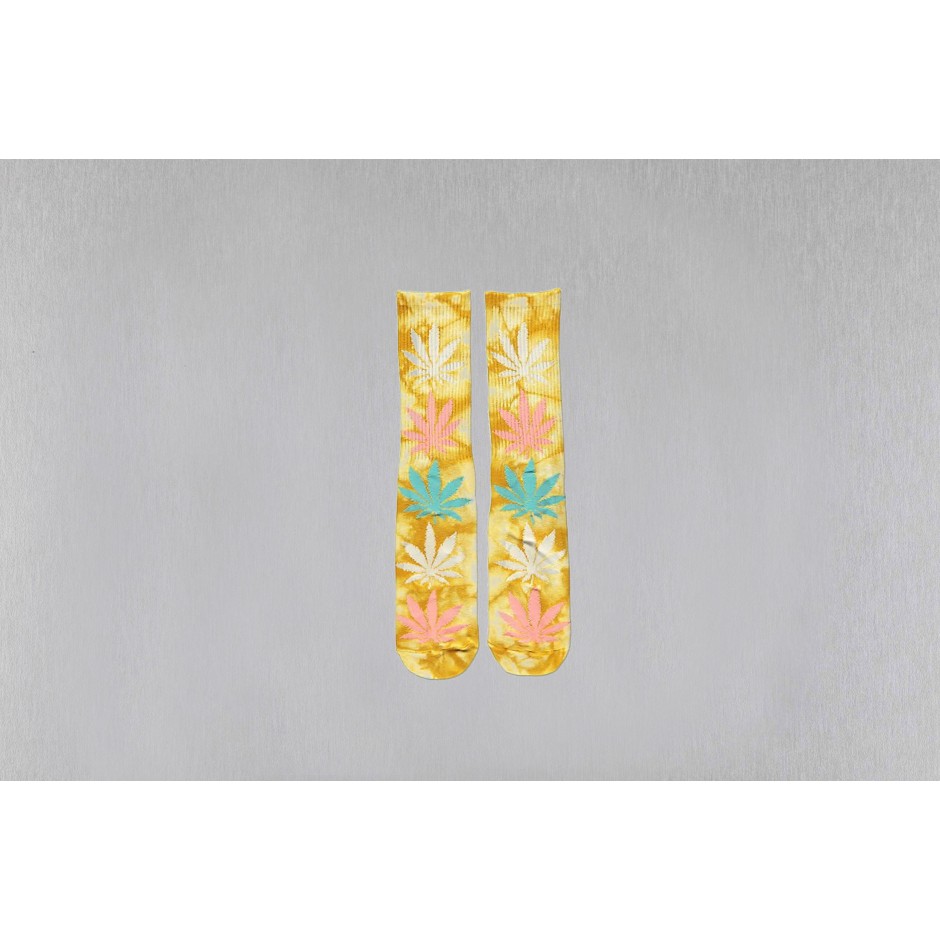 HUF STRAIN PLANTLIFE CREW SOCKS 71418A016 SK00248-MAUWA Μουσταρδί