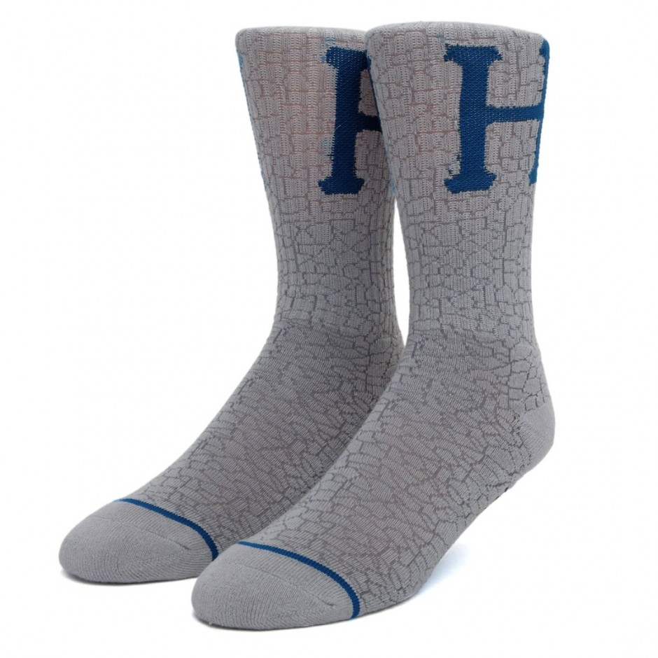 HUF QUAKE CLASSIC H SOCK SK00642-GREY Γκρί