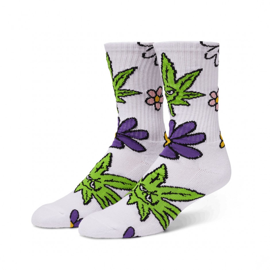 Κάλτσες Λευκές - HUF Green Buddy Allergies
