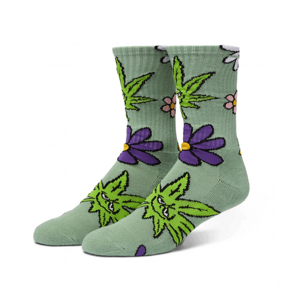 Κάλτσες Πράσινες - HUF Green Buddy Allergies