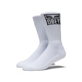 OBEY EYES ICON SOCKS 100260141-WHT White Image 