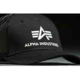 ALPHA INDUSTRIES BASIC TRUCKER CAP 186902-03 Μαύρο Εικόνα 1