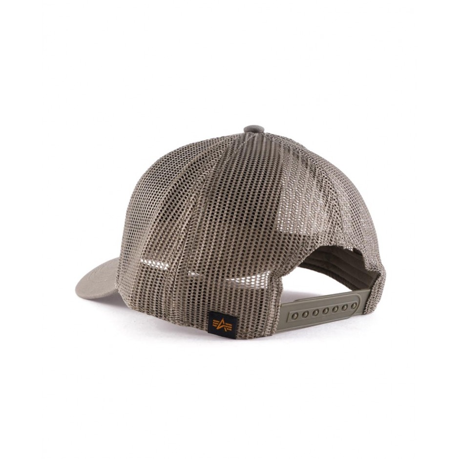ALPHA INDUSTRIES BASIC TRUCKER CAP 186902-257 Κhaki