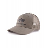 ALPHA INDUSTRIES BASIC TRUCKER CAP 186902-257 Κhaki Image 