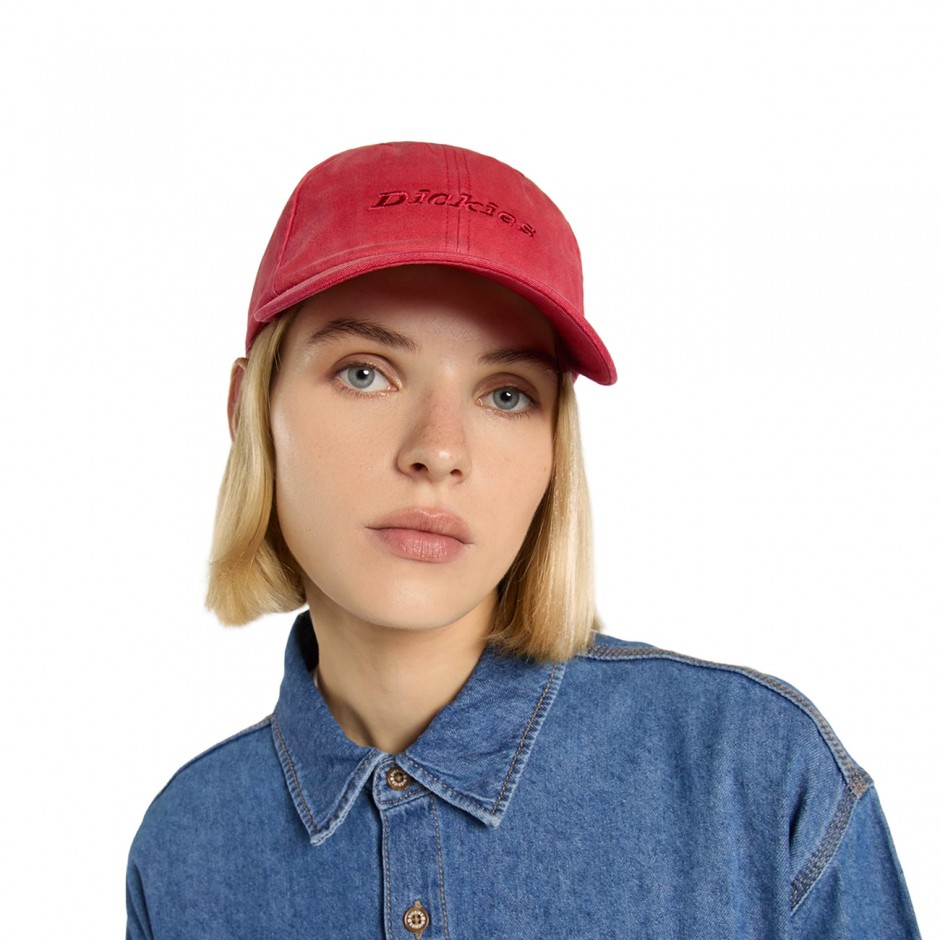 Καπέλο Κόκκινο - Dickies Middlefield Wash Dad