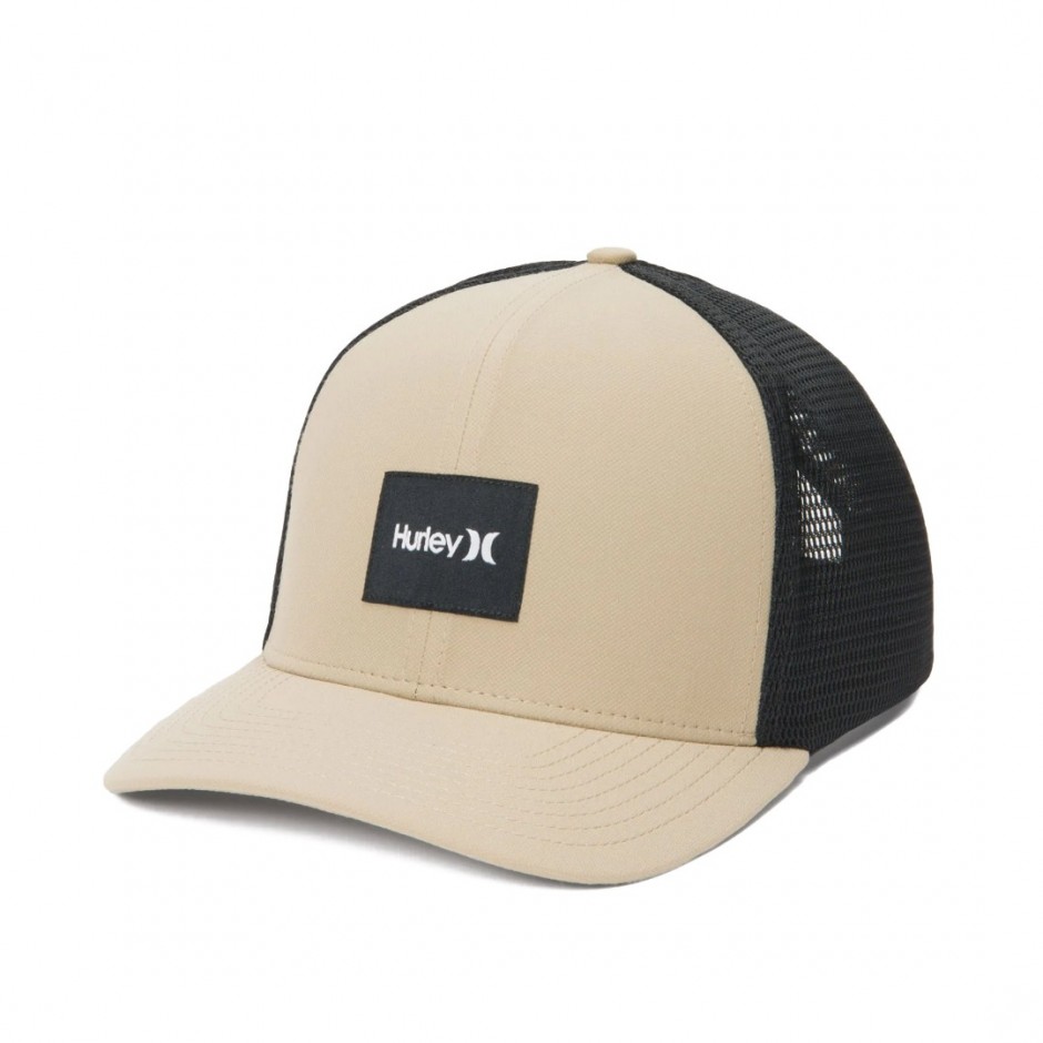 HURLEY M WARNER TRUCKER HAT CW5706-247 Κhaki
