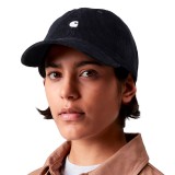CARHARTT WIP HARLEM CAP I037067-0D2XX Black Image 0