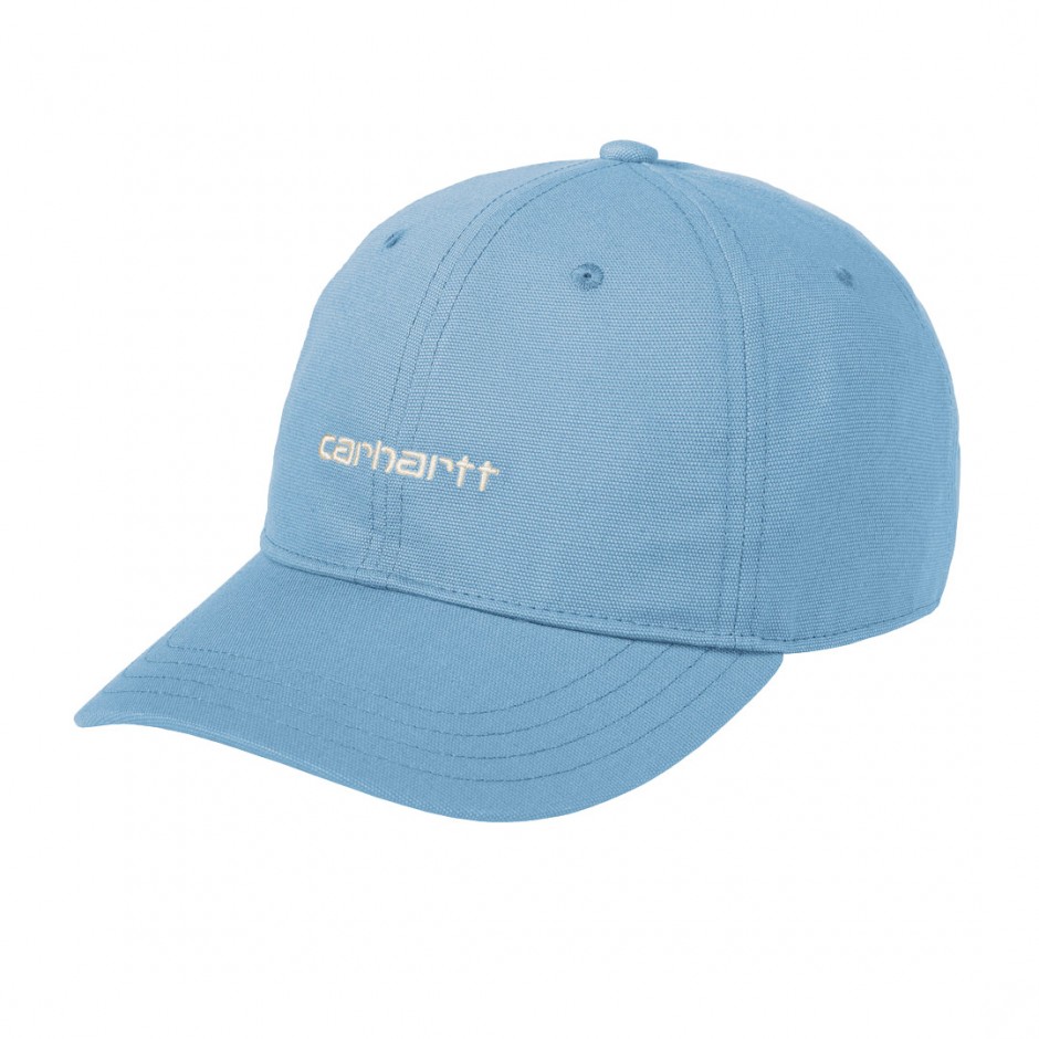 CARHARTT WIP CANVAS SCRIPT CAP I028876-2T6XX Siel