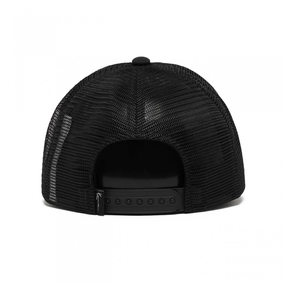 KARL KANI LOOPLABEL TRUCKER CAP KA253-010-2-BLACK Black