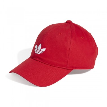 Καπέλο Κόκκινο - adidas Originals Adicolor Classic Trefoil Baseball