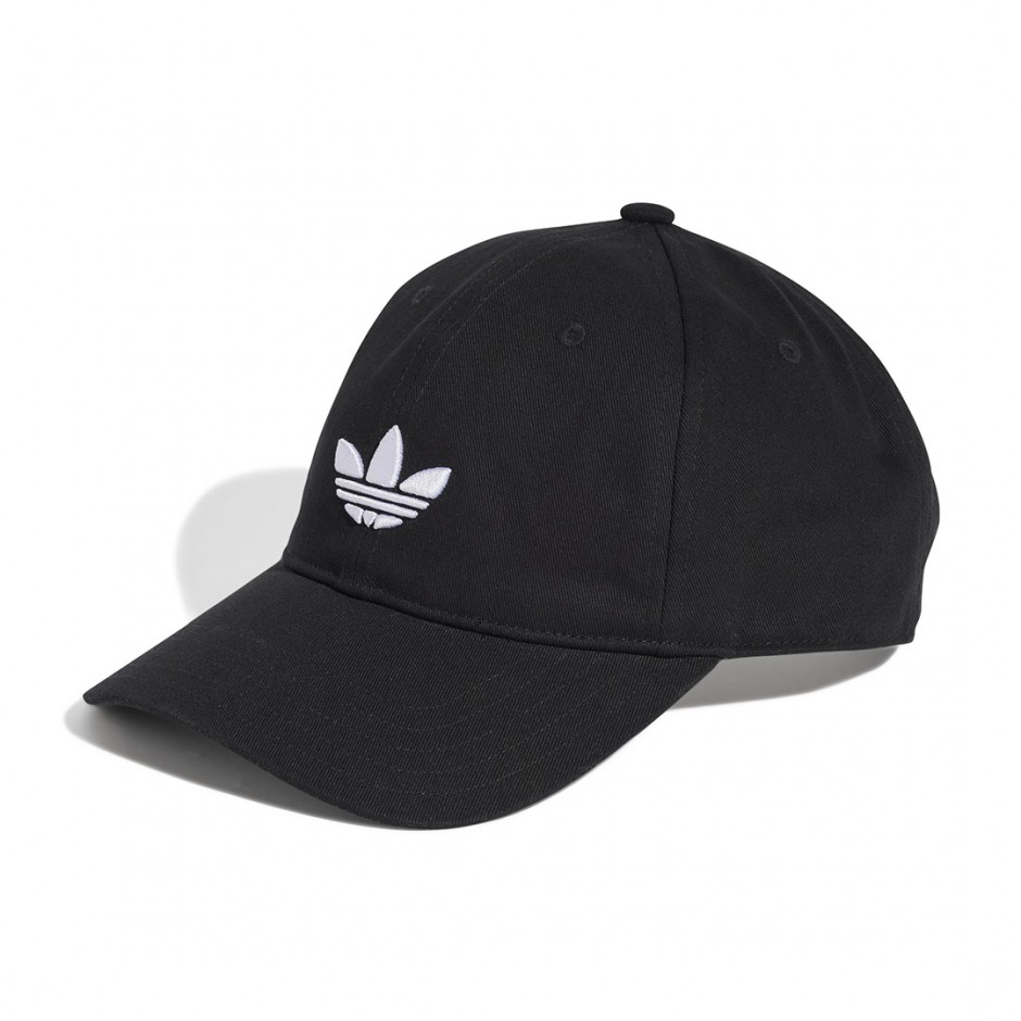Καπέλο Μαύρο - adidas Originals Adicolor Classic Trefoil Baseball