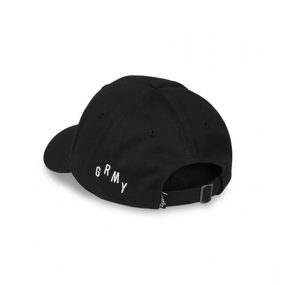 GRIMEY VOODOO CHILD CURVED VISOR CAP GRCV382-BLK Black