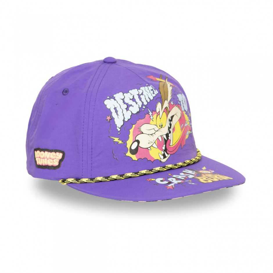Cap Purple - Capslab Looney Tunes Wile E. Coyote
