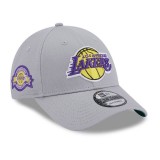 NEW ERA TEAM SIDE PATCH 9FORTY LOS ANGELES LAKERS Γκρί