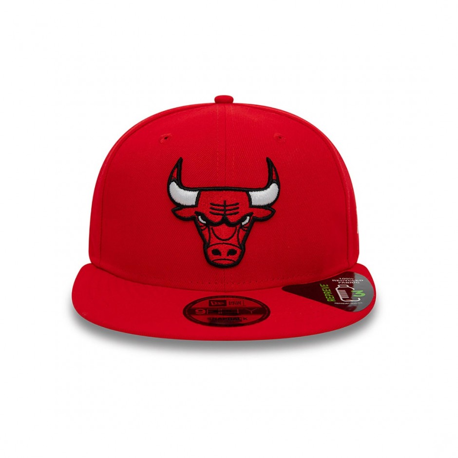 Καπέλο Κόκκινο - New Era Chicago Bulls NBA Repreve 9FIFTY