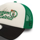 NEW ERA NBA GRAPHIC TRUCKER BOSCEL 60565431 Black Image 1