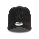 Καπέλο Μαύρο - New Era New York Yankees MLB Faux Suede 9FORTY E-Frame Εικόνα 0