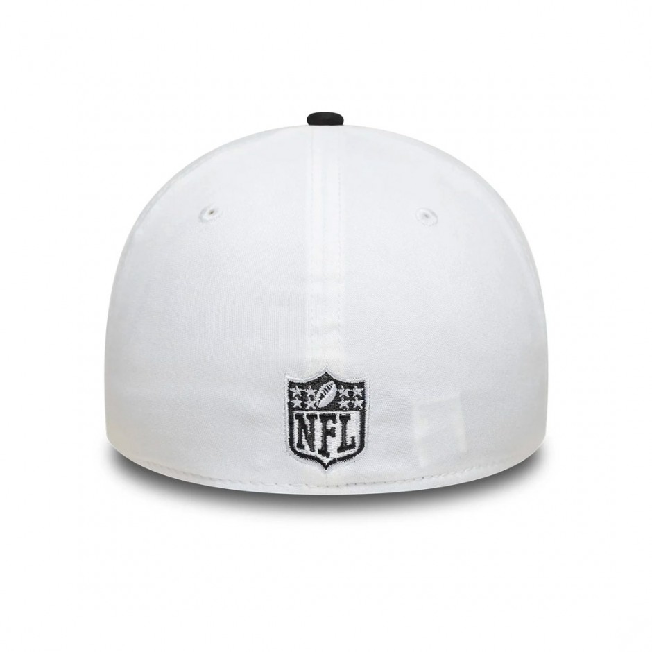 Καπέλο Λευκό - New Era Las Vegas Raiders NFL Team Logo White 39THIRTY