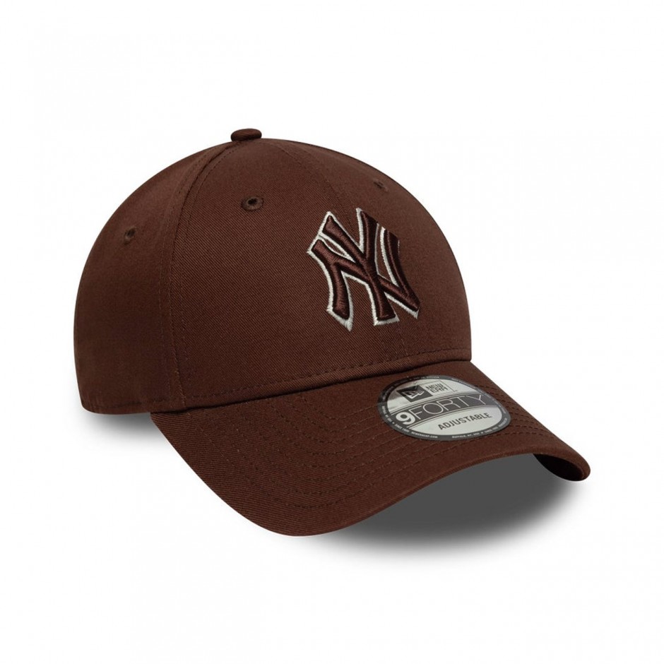 NEW ERA TEAM OUTLINE 9FORTY NEYYAN 60771714 Brown