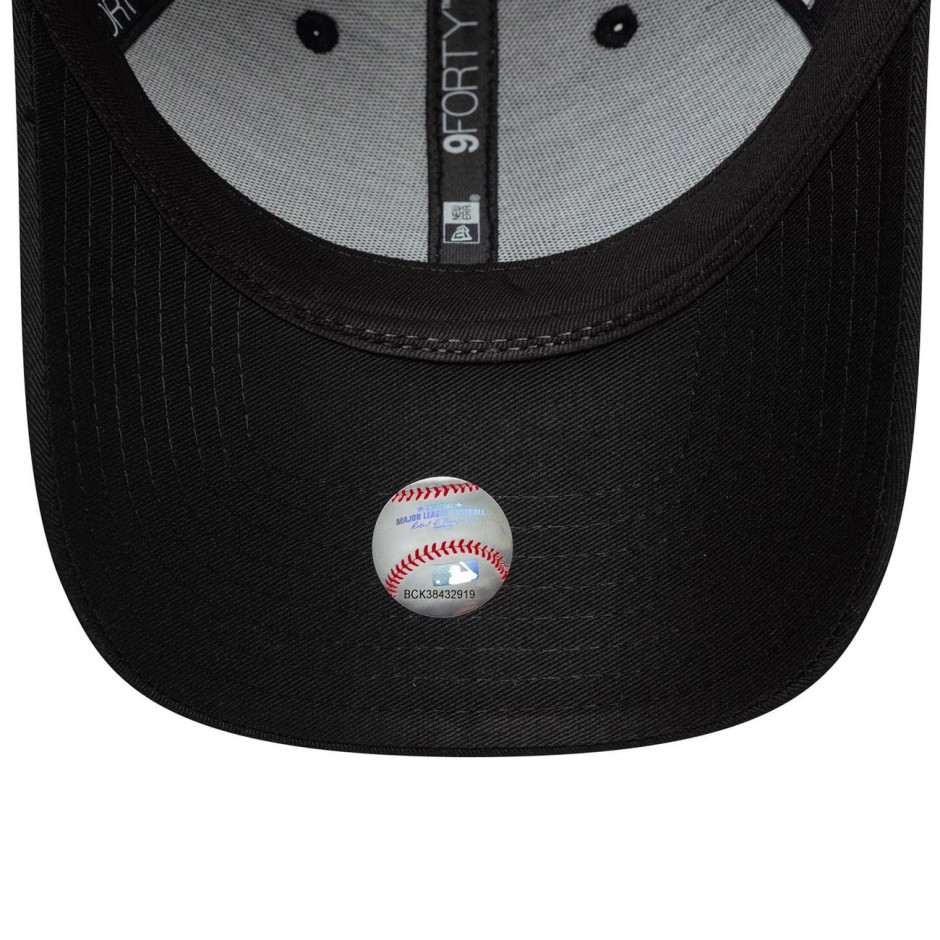 Καπέλο Μαύρο - New Era New York Yankees MLB Metallic Black 9FORTY