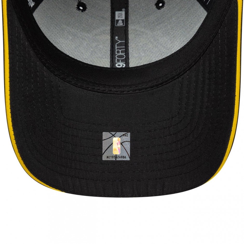 Καπέλο Μαύρο - New Era LA Lakers NBA Microfibre Black 9FORTY