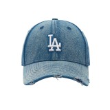 Καπέλο Μπλε - New Era LA Dodgers MLB Denim 9FORTY Εικόνα 1