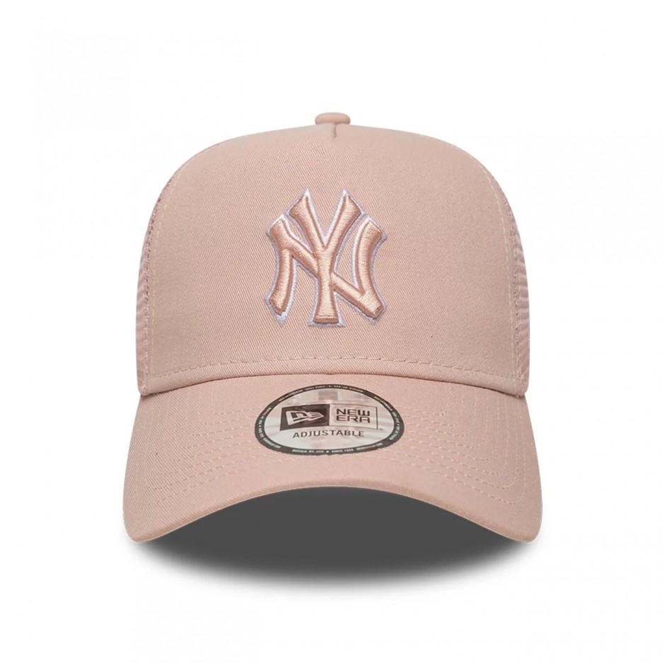 Cap Pink - New Era New York Yankees MLB Team Outline 9FORTY E-Frame