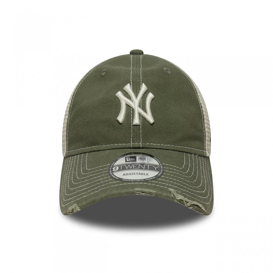 Καπέλο Πράσινο - New Era New York Yankees MLB Cotton Canvas 9TWENTY