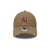 Καπέλο Μπεζ - New Era New York Yankees MLB Check Beige 9TWENTY A-Frame Εικόνα 1