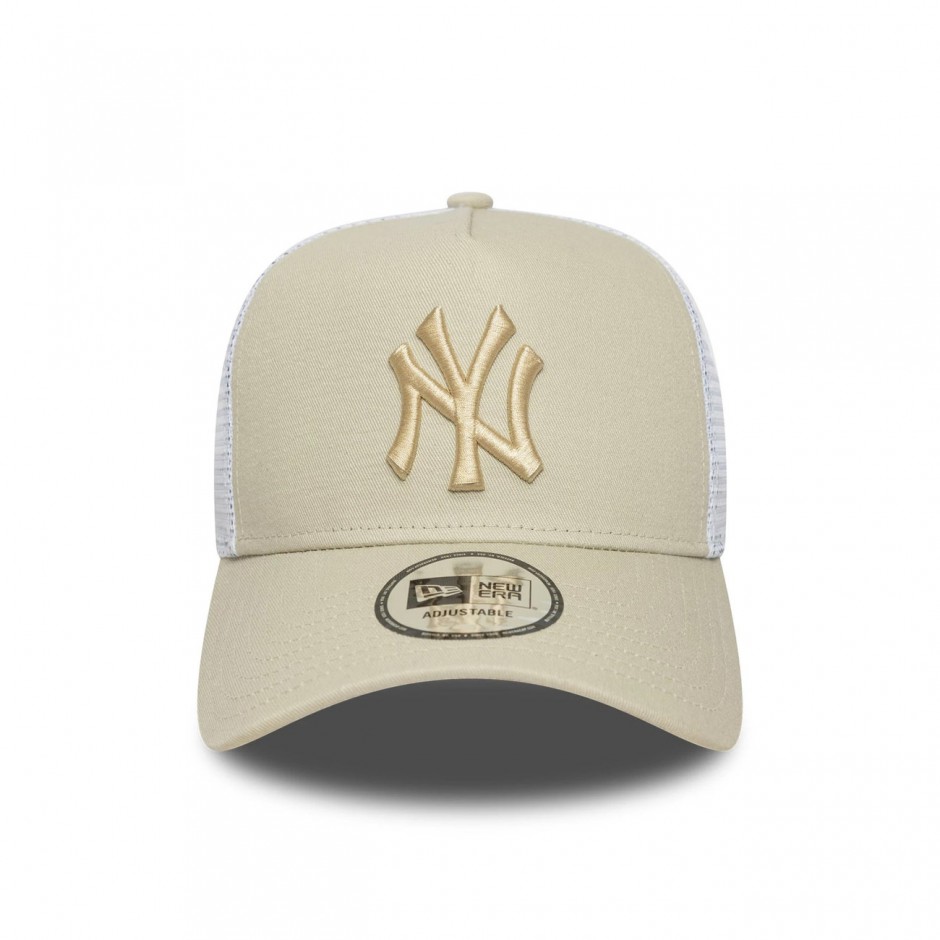NEW ERA NOS LEAGUE ESS EF TRUCKER NEYYAN 60675518 Μπέζ