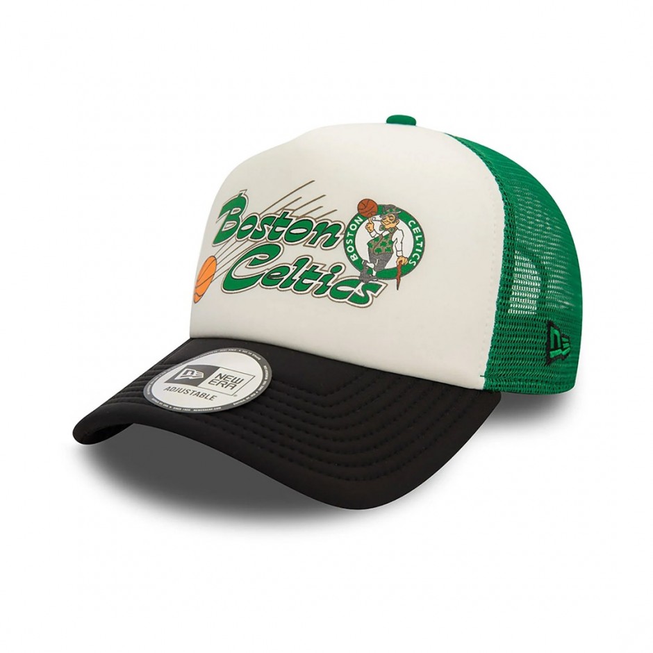 NEW ERA NBA GRAPHIC TRUCKER BOSCEL 60565431 Black