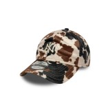 Καπέλο Μαύρο - New Era New York Yankees Animal Print Beige 9TWENTY Εικόνα 