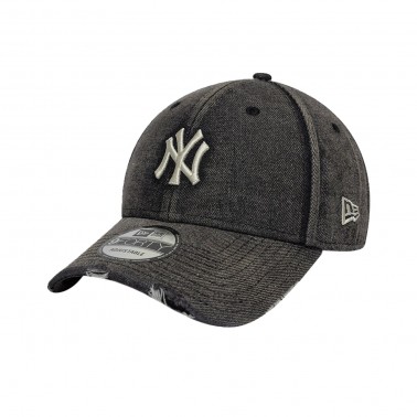 Καπέλο Μαύρο - New Era New York Yankees MLB Denim 9FORTY