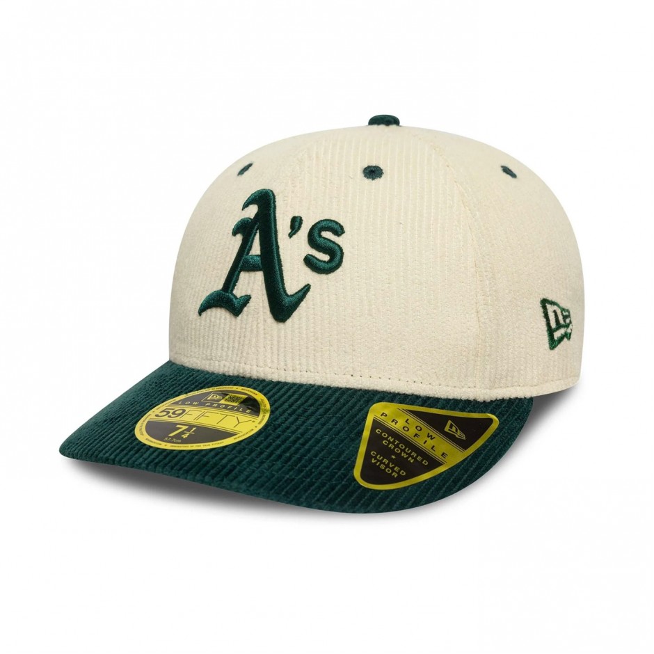 NEW ERA MLB CORD 59FIFTY LP OAKATH 60691126 Beige