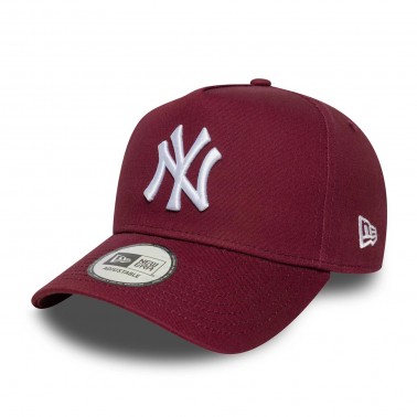 Καπέλο Μπορντό - New Era New York Yankees MLB League Essential E-Frame