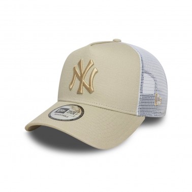 NEW ERA NOS LEAGUE ESS EF TRUCKER NEYYAN 60675518 Μπέζ