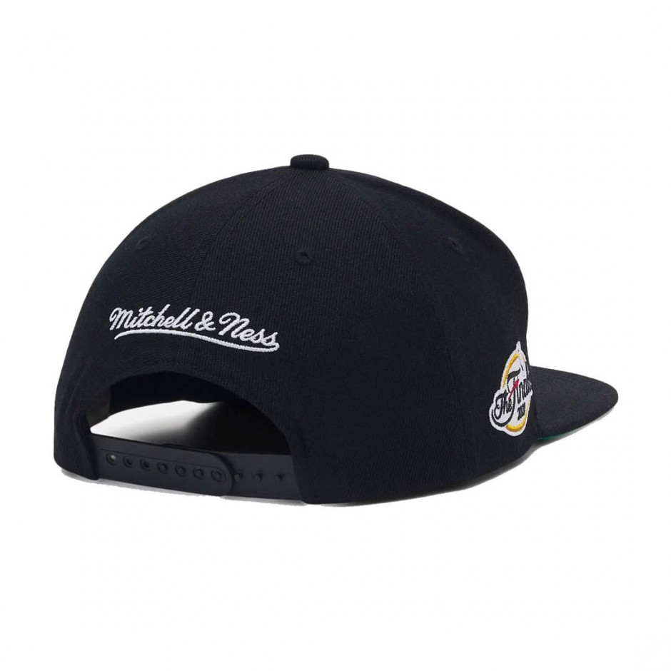 MITCHELL & NESS NBA TOP SPOT SNAPBACK HWC LAKERS HHSS2976-LALYYPPPBLCK-BLACK Black