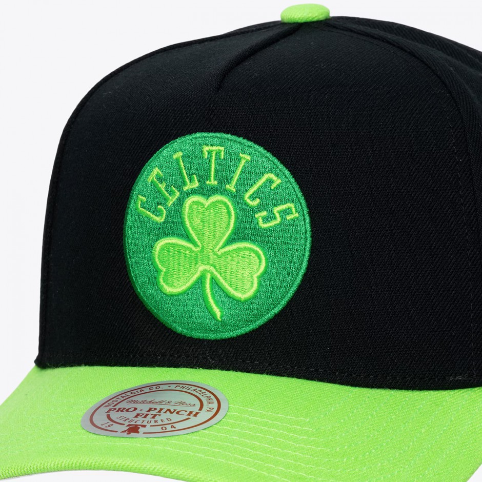 Καπέλο NBA Μαύρο - Mitchell & Ness Boston Celtics Hardwood Classics Legendary Away Pro-Pinch Adjustable