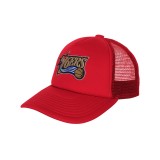 MITCHELL & NESS NBA LEGENDARY AWAY PRO SNAPBACK HWC PHILADELPHIA 76ERS HP15034-P76RED1-RED Red Image 1