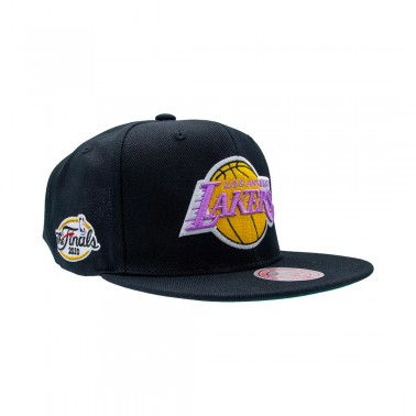 MITCHELL & NESS NBA TOP SPOT SNAPBACK HWC LAKERS HHSS2976-LALYYPPPBLCK-BLACK Black