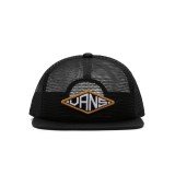 VANS DIAMOND MESH SNAPBACK VN00061ABLK-BLK Μαύρο Εικόνα 
