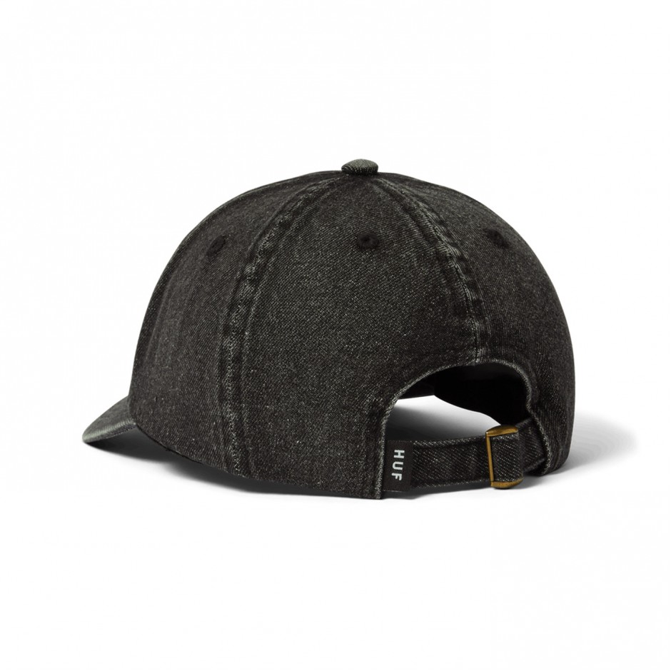 Καπέλο Μαύρο - HUF Token Washed 6-Panel