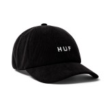 Καπέλο Μαύρο - HUF OG Corduroy 6-Panel Εικόνα 