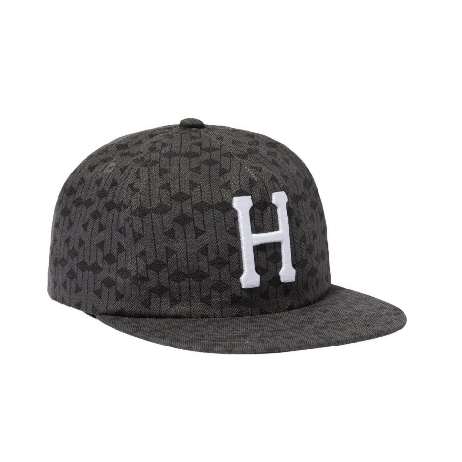 HUF PARADOX CLASSIC H 5 PANEL HAT HT00772-BLACK Black