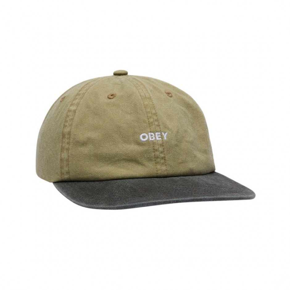 OBEY 2 TONE BOLD 6 PANEL 100580411-KHA Κhaki